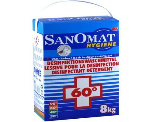„SanOmat“ Bällebad Desinfektionswaschmittel für die Waschmaschine 8kg