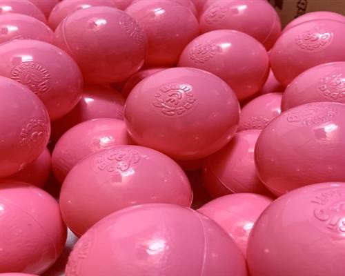 100 Bio Kunststoff Bällebad Bälle aus Zuckerrohr Rohstoffen,Gewerbequalität Rosa